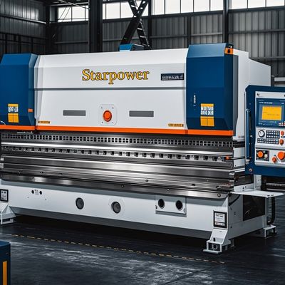 100T Otomatisasi Industri Precision Sheet Metal Besar Bending Machine
