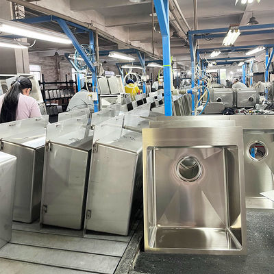 Set lengkap multi-fungsi peralatan produksi wastafel komersial