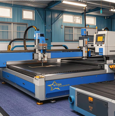 Mesin pemotong laser untuk pembuatan sink / tangki air / pan stainless steel