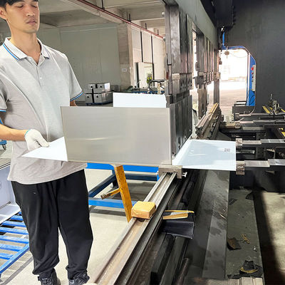 Peralatan lentur lembaran logam efisiensi tinggi untuk dekorasi bangunan dengan 304 stainless steel