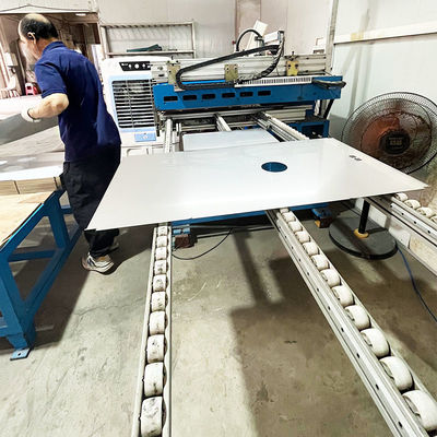 Mesin Pengelasan Sambungan Lurus Panel Logam Berkinerja Tinggi Baja Rustless untuk Bahan Renyah dan tebal