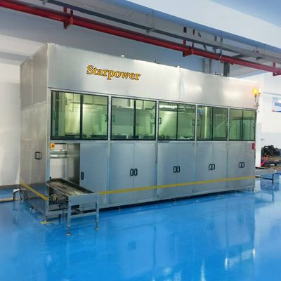 Harga bagus Peralatan pembersih dan pengeringan industri canggih dengan teknologi ultrasonik untuk bagian logam on line