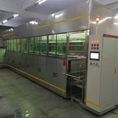 Peralatan pembersih dan pengeringan industri canggih dengan teknologi ultrasonik untuk bagian logam