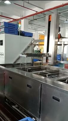Harga bagus Peralatan pembersih dan pengeringan industri dengan teknologi ultrasonik untuk bagian logam presisi on line
