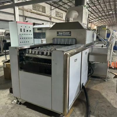 Teknologi Ultrasonik Pembersihan Dan Pengeringan Peralatan Jalur Produksi Conveyor Belt Kecepatan disesuaikan