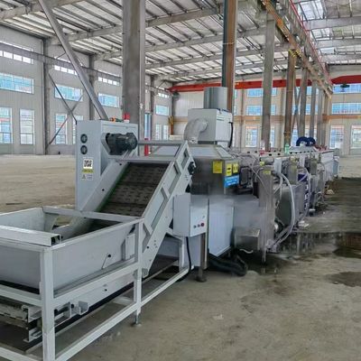 Perlengkapan jalur produksi pembersih dan pengeringan industri melalui jenis presisi yang disesuaikan