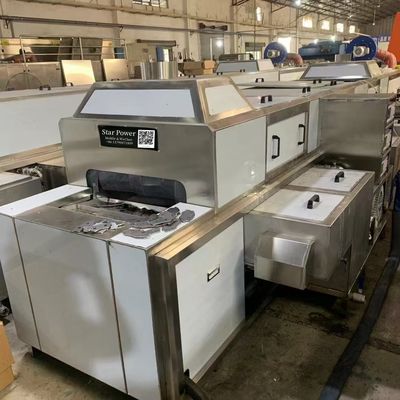 Perangkat pembersih dan pengeringan industri untuk jalur produksi presisi melalui tipe