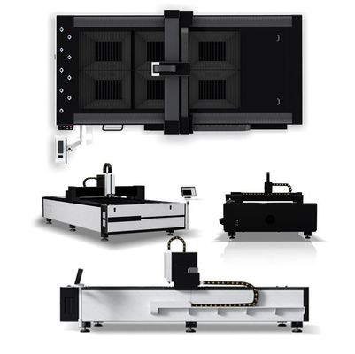 Mesin pemotong laser stainless steel sheet logam bertenaga tinggi dengan sistem servo presisi