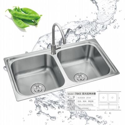 Smart Black Nano Whale Air Terjun Single-Slot Honeycomb Wash Basin Sink Double Basin dapur wastafel mesin besar pot