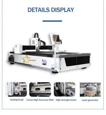 Kualitas Tinggi Stabilitas Kinerja Stainless Steel Metal Laser Mesin Pemotongan
