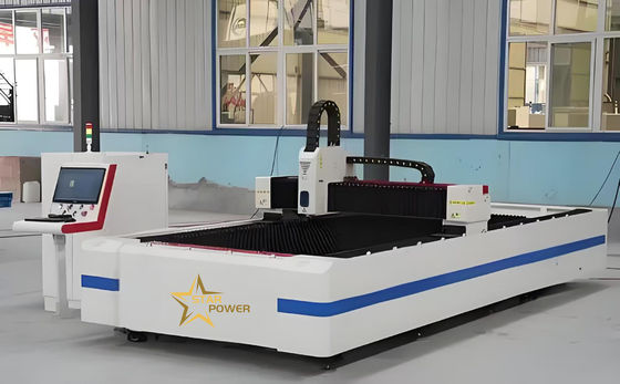 Mesin Pemotong Laser Desktop CNC Serat Logam Baja Rinsless Carbon Sheet Laser Pemotongan