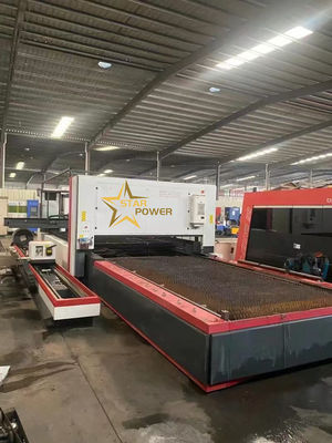 Harga bagus Precision CNC Sheet Metal Laser Cutting Machine untuk dekorasi arsitektur dan aplikasi aerospace dengan peralatan besar on line