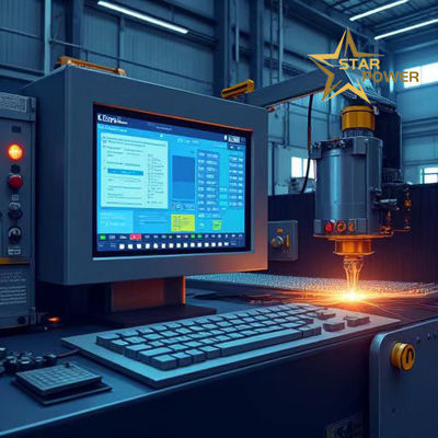 Lembar stainless steel CNC Mesin pemotong laser logam berkecepatan tinggi