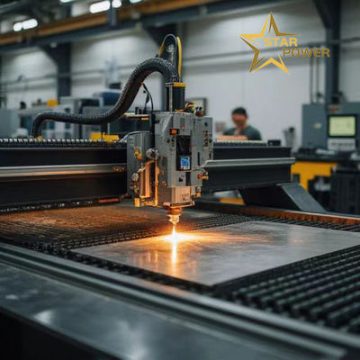 High Precision Super Power Stainless Steel Tebal Plat Serat Laser Mesin Pemotongan