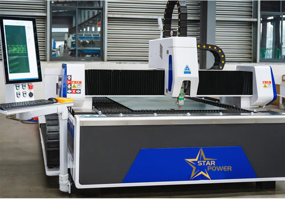Kontrol cerdas dapat disesuaikan Mesin pemotong laser logam lembaran ultra-halus