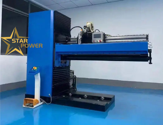 Kecepatan yang disesuaikan untuk beradaptasi dengan berbagai skenario Mesin Pengelasan Seam Metal Operasi yang mudah