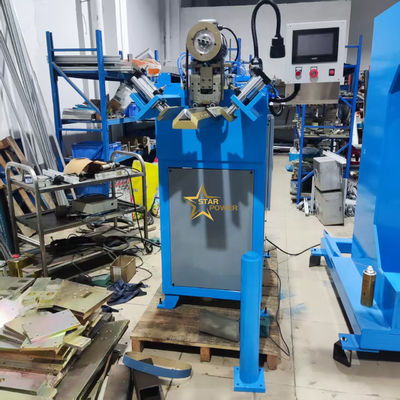 Vertical Seam Round Finishing CNC Outer Sanding Belt Grinding Machine Untuk Sink Manual