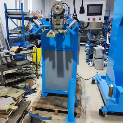Vertical Seam Round Finishing CNC Outer Sanding Belt Grinding Machine Untuk Sink Manual