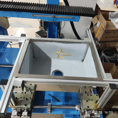 Tingkat Tinggi Otomatisasi Dirancang Mesin Las Permukaan CNC Untuk Sink Tangan Baja Rostless
