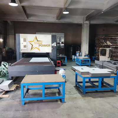 Digunakan untuk wastafel manual jalur produksi profesional CNC stainless steel sheet metal mesin pemotong laser