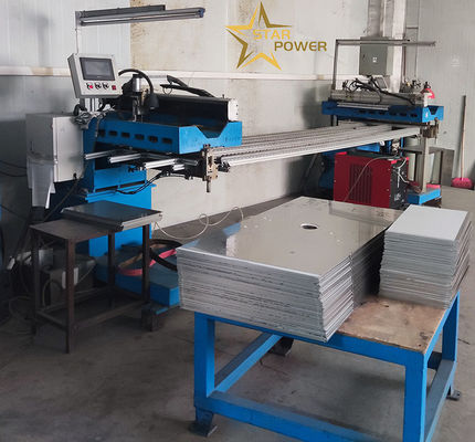 Lembar stainless steel logam peralatan dapur Peralatan furnitur Patchwork material Mesin pengelasan