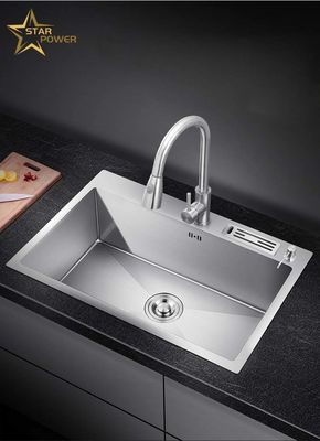 Harga bagus Sink tangan berkualitas tinggi Tangki tunggal dan ganda disesuaikan on line
