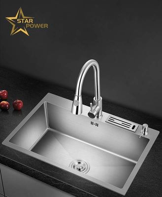 Sink tangan berkualitas tinggi Tangki tunggal dan ganda disesuaikan