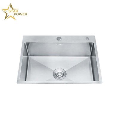 Gaya Mewah Stainless Steel Hand Sink Customization Mudah Untuk Membersihkan
