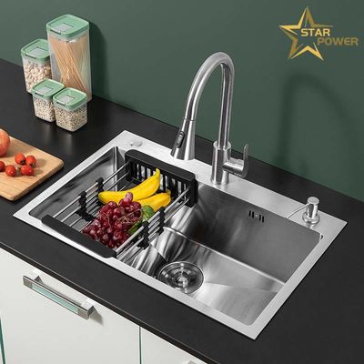 Dapur Rumah Tangga Baja tahan karat Rangka tangan Rumput besar khusus
