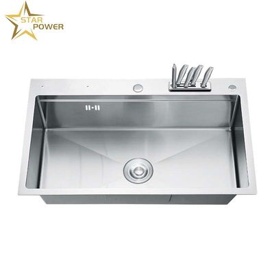 Disesuaikan Multi-Gauge Ruggedized Stainless Steel Hand Sink Untuk Dapur