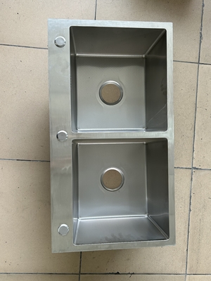 Premium tebal - gauge stainless steel ganda - wastafel wastafel
