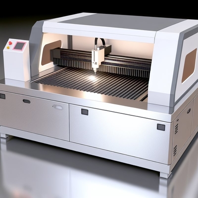 Mesin Pemotong Laser Wastafel Baja Tahan Karat 3000W Tipe Gulungan Fiber