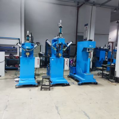 PLC dikendalikan hidraulik Pneumatic Pengelasan Seam Press Mesin 380V