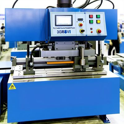 PLC dikendalikan hidraulik Pneumatic Pengelasan Seam Press Mesin 380V