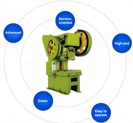 Industri 160T CNC Steel Punch Press dengan tekanan nominal 400KN dan 100MM Slider Stroke
