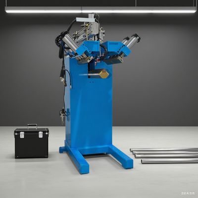 CNC Corner Rounding Welder dengan Laser Alignment dan Adjustable R-Angle Welding untuk Basin Kamar Mandi