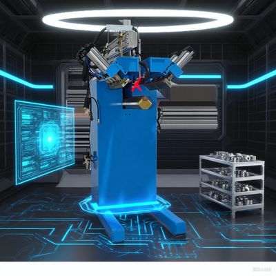 CNC Corner Rounding Welder dengan Laser Alignment dan Adjustable R-Angle Welding untuk Basin Kamar Mandi