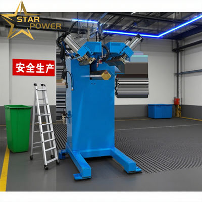 Harga bagus Mesin Las Vertikal CNC 220V 500W dengan Tekanan Udara 0.1-1.2MPa untuk Pengelasan Pembulatan 4 Sudut on line