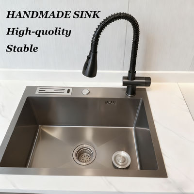 Harga bagus Bak Cuci Dapur Stainless Steel 304 Las Mulus Tebal Tanpa Sambungan on line