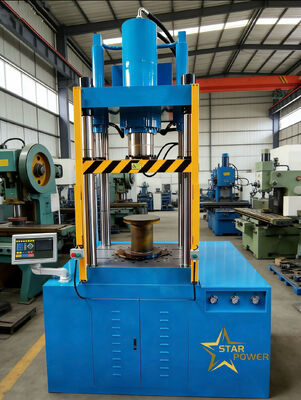 Empat Kolom Hydraulic Deep Drawing untuk Sink Baja Tidak Berlemak