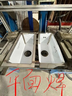 Mesin Pengelasan Seam Langsung Lanjutan untuk Produksi Sink Dapur