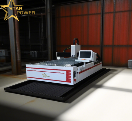 Mesin Pemotong Laser Serat 3000W Berkecepatan Tinggi dengan Akurasi ±0,02mm untuk Baja Tahan Karat