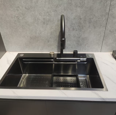 Harga bagus Undermount & Top Mount Kompatibel 304 Stainless Steel Single Bowl Cuisine SinkBaskom Besar Untuk Renovasi Dapur Di Rumah ♪ Kedalaman Baskom Khusus Tersedia on line