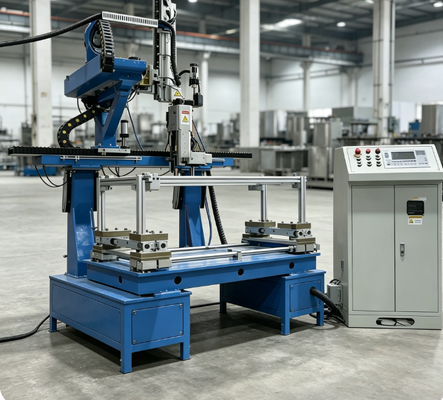 Harga bagus Mesin Pengelasan Flat CNC Four Side High Efficiency One-Click Automatic Precision Welding Equipment Untuk 304 Stainless Steel Dapur Sink Metal Fabrication Line on line
