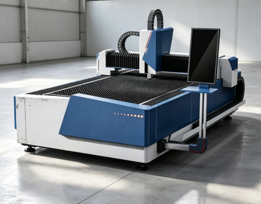 Harga bagus Mesin Pemotong Laser Serat Industri. Sistem Pemotongan Laser CNC Presisi Tinggi Untuk Pembuatan Lembar Baja Rostless & Bak Dapur on line