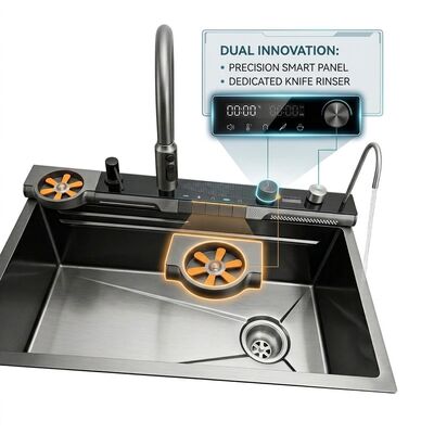 Kualitas RV 19x17 Bar Sink Drop-In SUS304 20 Gauge Handmade Single Bowl Deep Basin pabrik