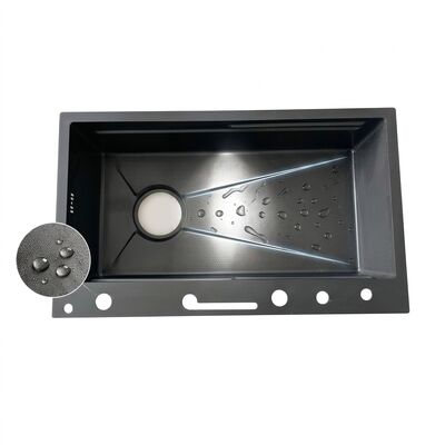 Harga bagus 30 Inch Drop-In Double Bowl Kitchen Sink 22 Gauge with Two Faucet Holes on line